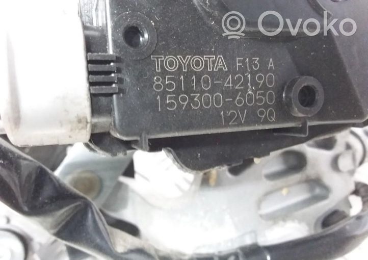 Toyota RAV 4 (XA40) Tringlerie et moteur d'essuie-glace avant 8511042190