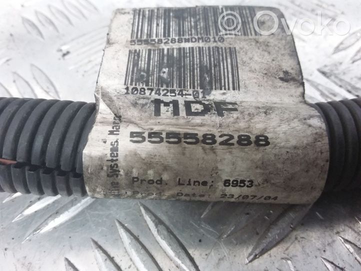 Opel Corsa C Positive cable (battery) 55558288