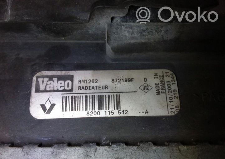 Renault Scenic II -  Grand scenic II Radiador del refrigerante 8200115542