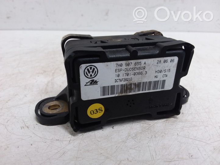 Seat Leon (1P) ESP acceleration yaw rate sensor 7H0907655A