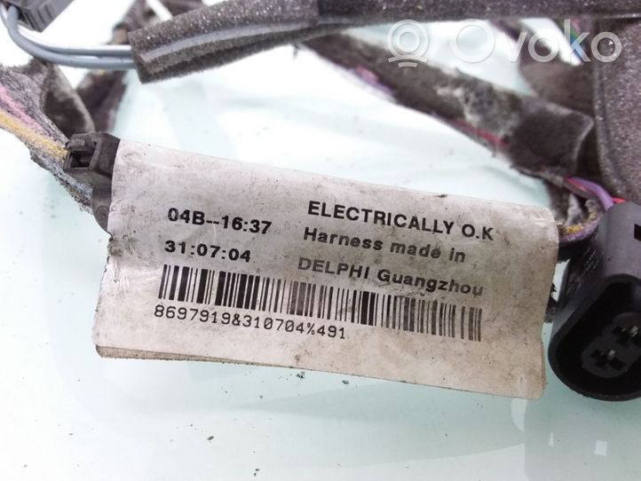 Volvo S60 Rear door wiring loom D8697919002