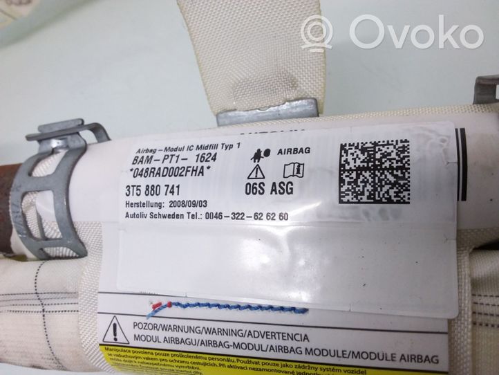 Skoda Superb B6 (3T) Airbag da tetto 3T5880741