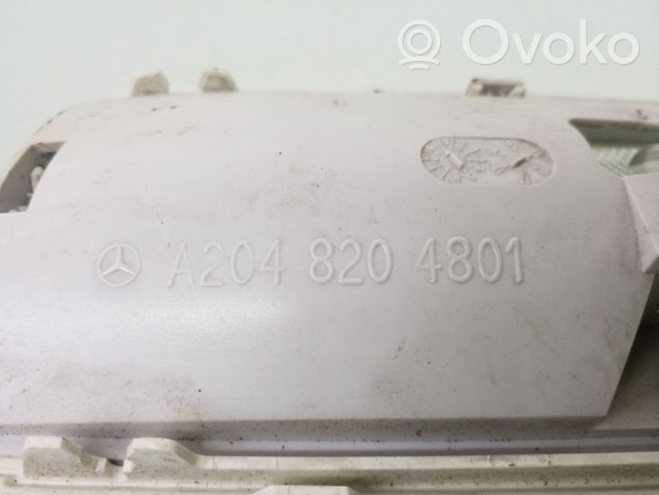 Mercedes-Benz C W204 Illuminazione sedili posteriori A2048204801