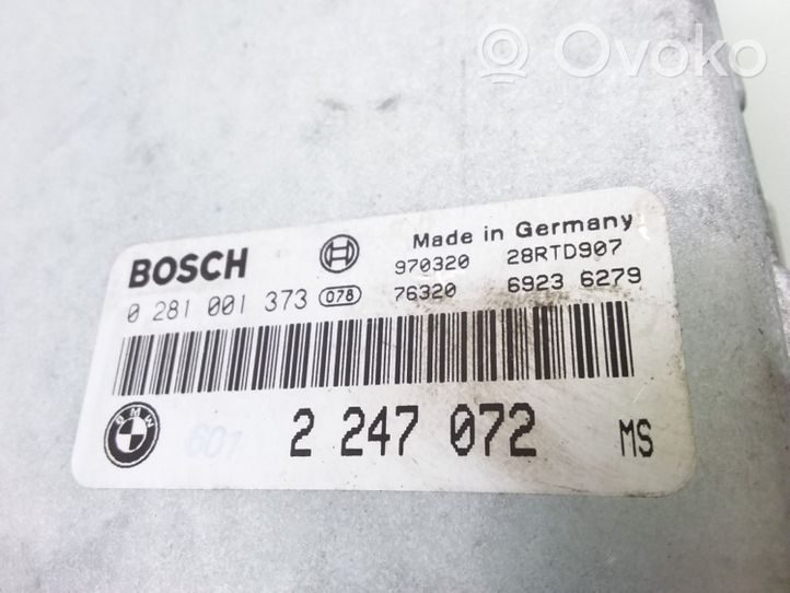 BMW 5 E39 Variklio valdymo blokas 2247072
