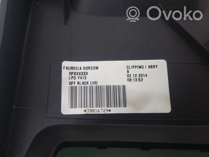 Volvo V60 Panelės apdailos skydas (apatinis) 30755623