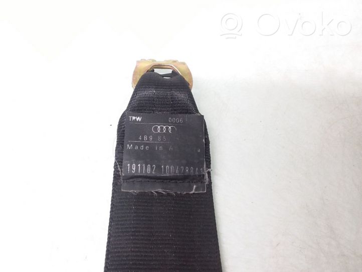 Audi A6 Allroad C5 Rear seatbelt 4B9857805