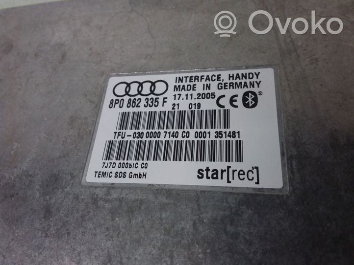 Audi A3 S3 A3 Sportback 8P Centralina/modulo bluetooth 8P0862335F