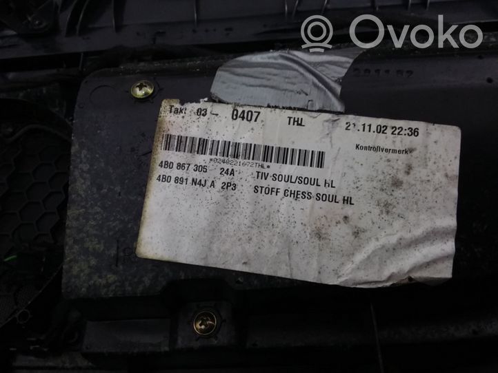 Audi A6 S6 C5 4B Kit siège 4B1867105