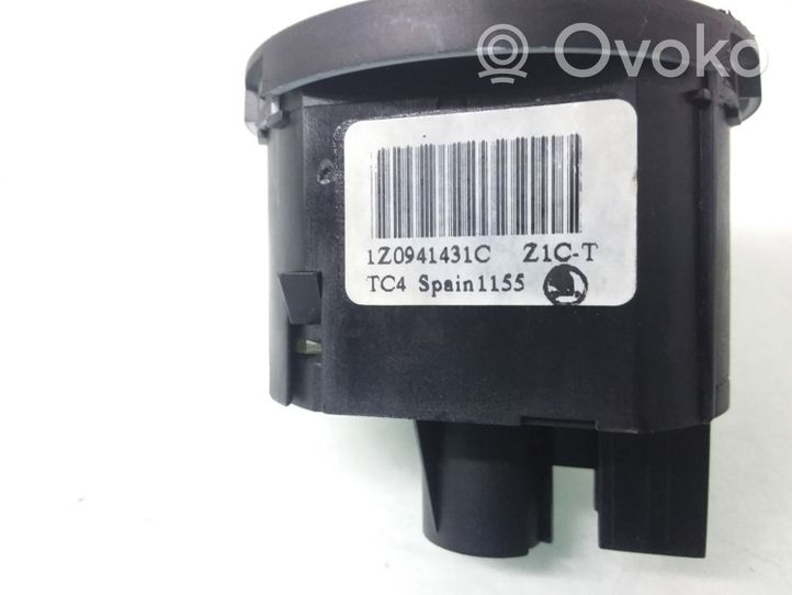 Skoda Octavia Mk2 (1Z) Light switch 1Z0941431C