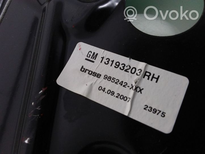 Opel Astra H Silnik szyby / okna karoseryjnego 13193203