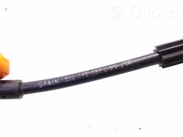 Volkswagen Golf IV Rear door cable line 1J4839086D