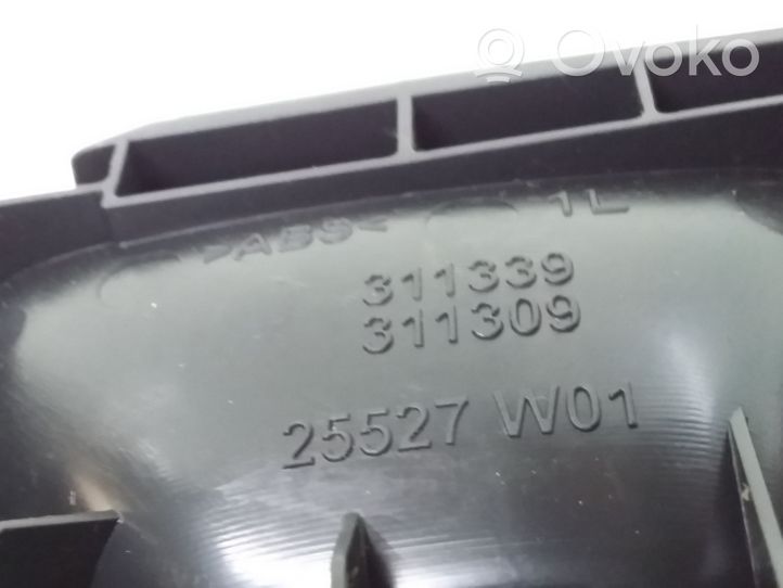 Peugeot 308 Klamka wewnętrzna drzwi tylnych 25527W01