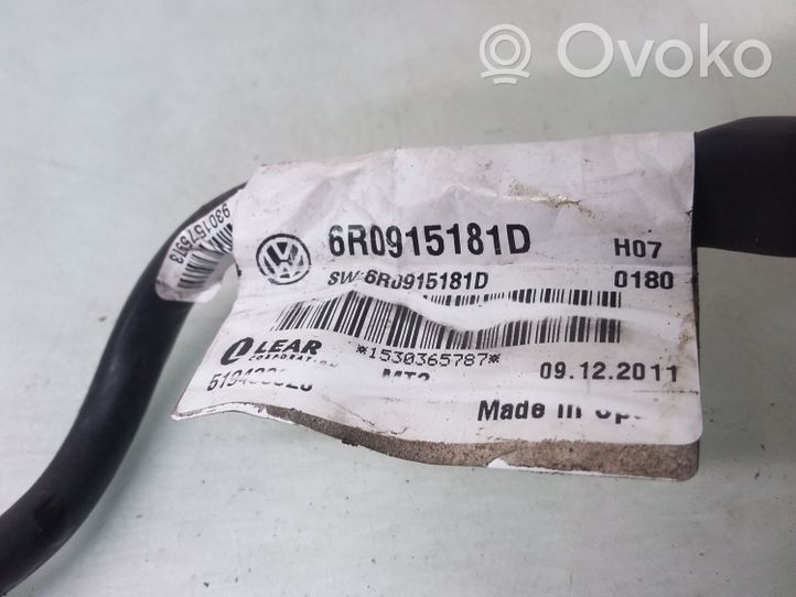 Audi A1 Câble négatif masse batterie 6R0915181D