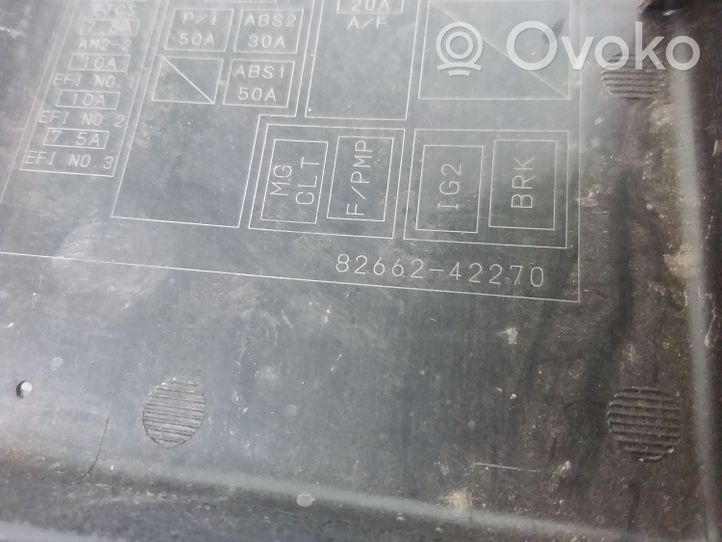 Toyota RAV 4 (XA30) Coperchio scatola dei fusibili 8266242270