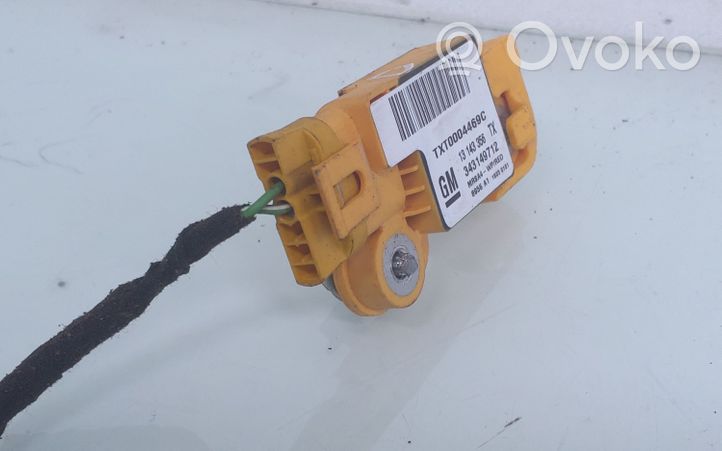 Opel Combo C Sensore d’urto/d'impatto apertura airbag 13143356