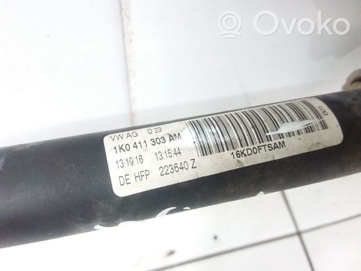 Volkswagen Caddy Barra stabilizzatrice anteriore/barra antirollio 1K0411303AM