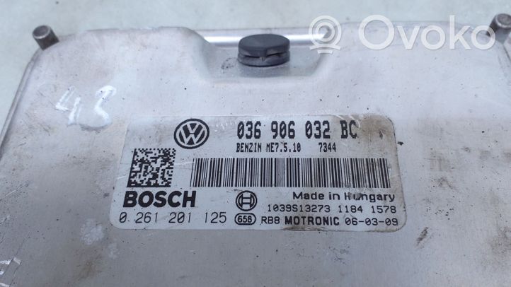 Volkswagen Caddy Calculateur moteur ECU 036906032BC