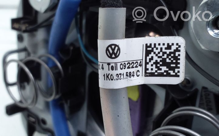 Volkswagen Golf V Poduszka powietrzna Airbag kierownicy 1K0880201BK