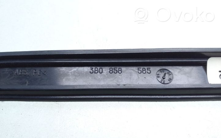 Volkswagen PASSAT B5.5 Boîte à gants garniture de tableau de bord 3B0858585