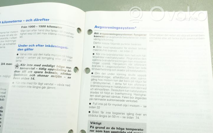 Volkswagen PASSAT B5.5 User manual 