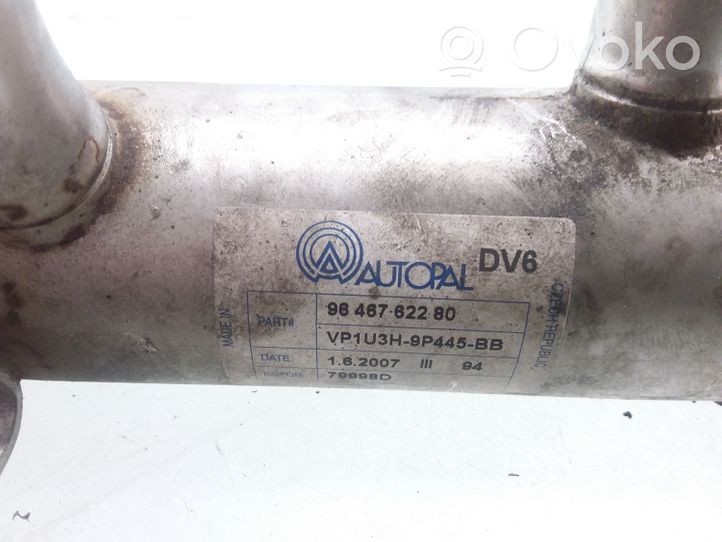 Citroen Berlingo Refrigerador de la válvula EGR 9646762280