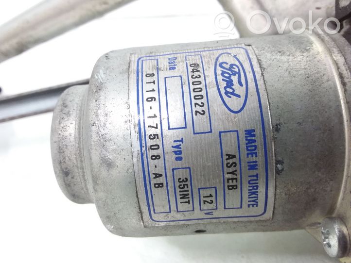 Ford Connect Mechanizm i silniczek wycieraczek szyby przedniej / czołowej 8T1617508AB