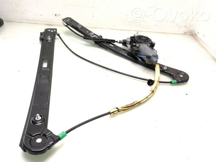 BMW 3 E46 Regulador de puerta delantera con motor 8196038