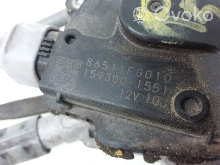 Subaru Impreza III Tiranti e motorino del tergicristallo anteriore 1593001551