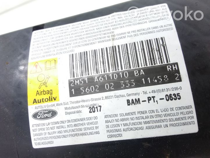 Ford Focus Istuimen turvatyyny 2M51A611D10BA