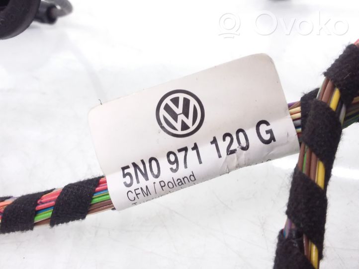 Volkswagen Tiguan Faisceau de câblage de porte avant 5N0971120G