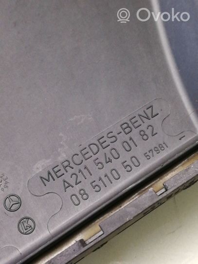 Mercedes-Benz E W211 Coperchio scatola dei fusibili A2115400182