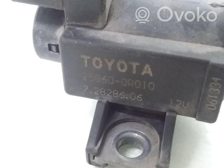 Toyota Avensis T250 Zawór ciśnienia 258600R010