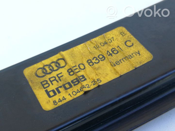 Audi A4 S4 B7 8E 8H Lève-vitre manuel de porte arrière 8E0839461C