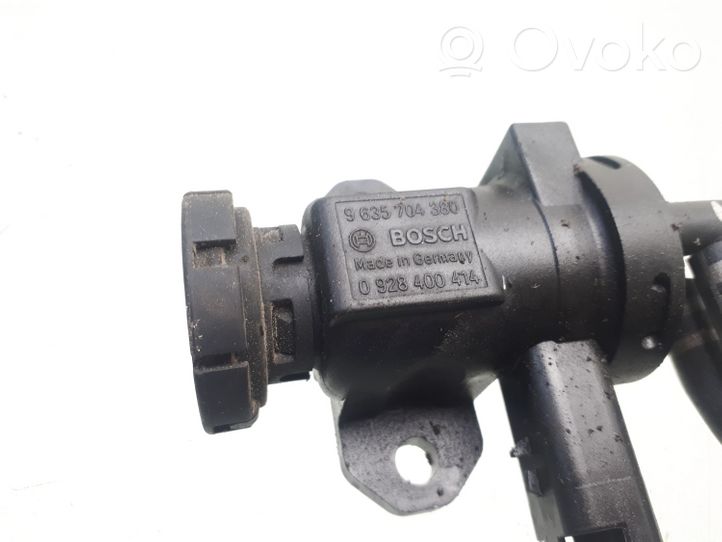 Citroen C5 Electrovanne Soupape de Sûreté / Dépression 9635704380