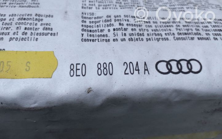 Audi A4 S4 B6 8E 8H Airbag del passeggero 8E0880204A