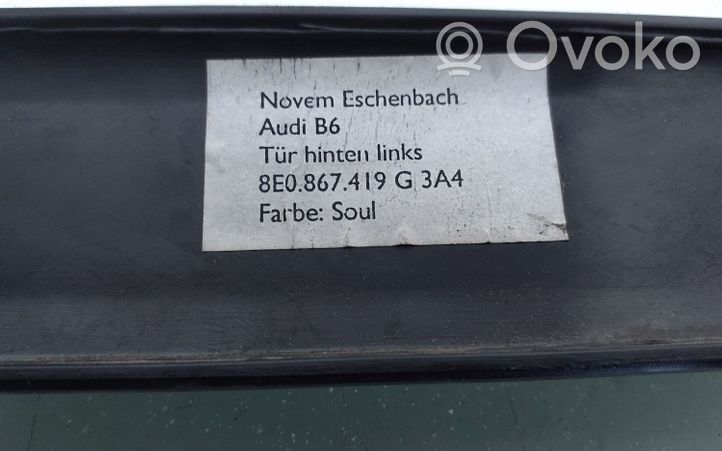 Audi A4 S4 B6 8E 8H Oviverhoilusarja 8E1853190