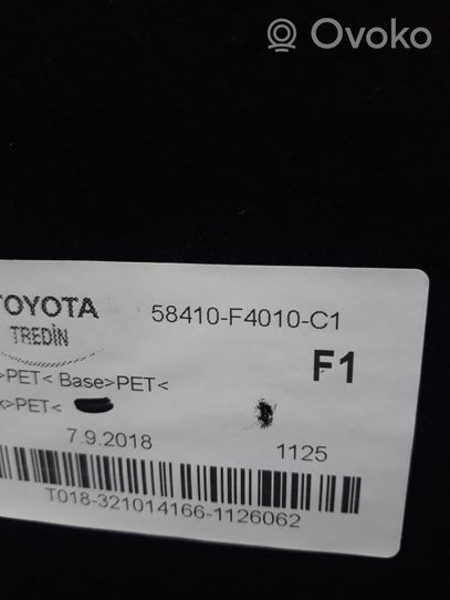 Toyota C-HR Doublure de coffre arrière, tapis de sol 58410F4010