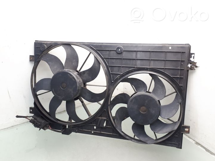 Volkswagen PASSAT B6 Ventilador eléctrico del radiador 1K0959455DG