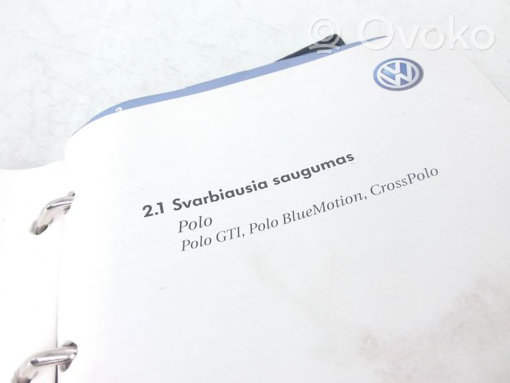 Volkswagen Polo IV 9N3 Libretto uso e manutenzioni 