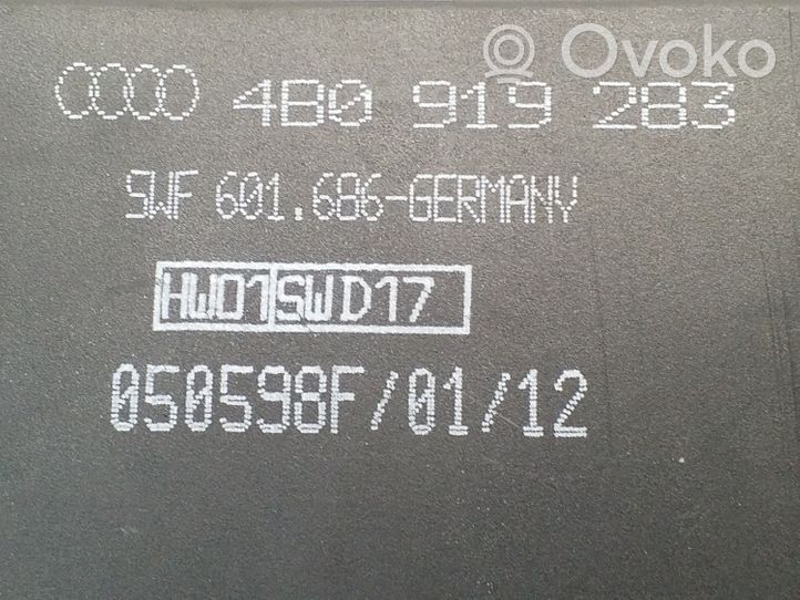 Audi A6 S6 C5 4B Unidad de control/módulo PDC de aparcamiento 4B0919283