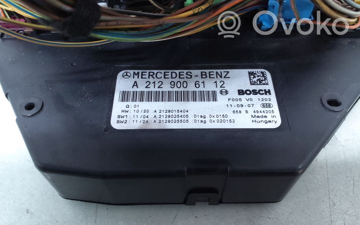 Mercedes-Benz CLS C218 X218 Ramka / Moduł bezpieczników A2129006112