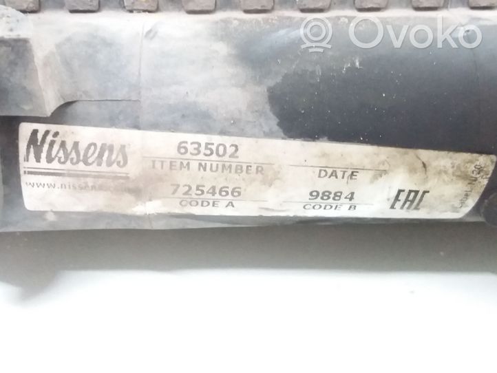 Peugeot 307 Radiatore di raffreddamento 63502