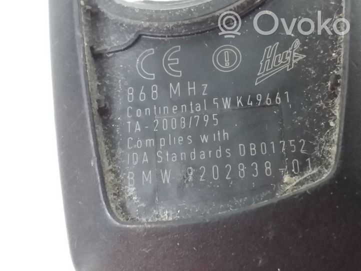 BMW 7 F01 F02 F03 F04 Užvedimo raktas (raktelis)/ kortelė 9202838