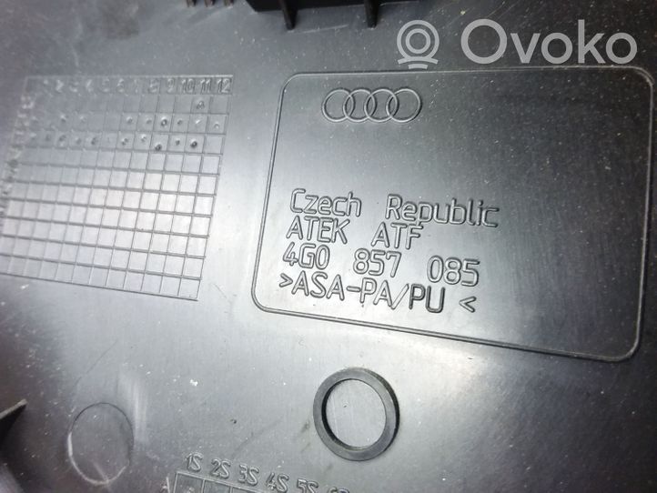 Audi A6 S6 C7 4G Kojelaudan sivupäätyverhoilu 4G0857085