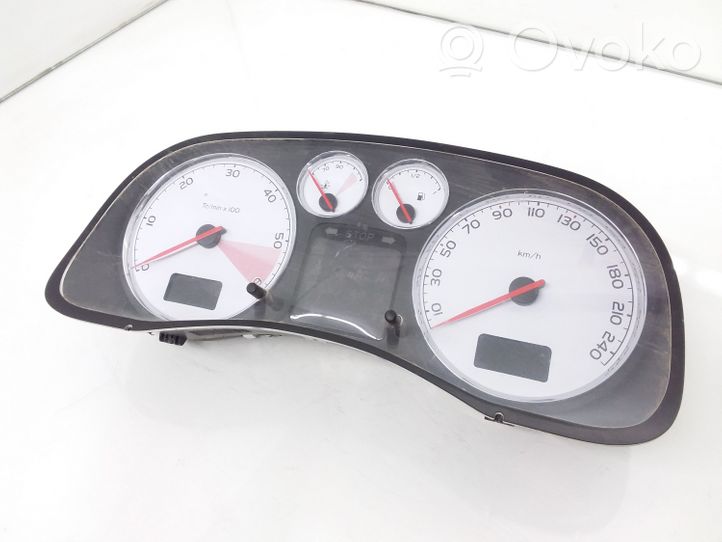 Peugeot 307 Compteur de vitesse tableau de bord P9655925880