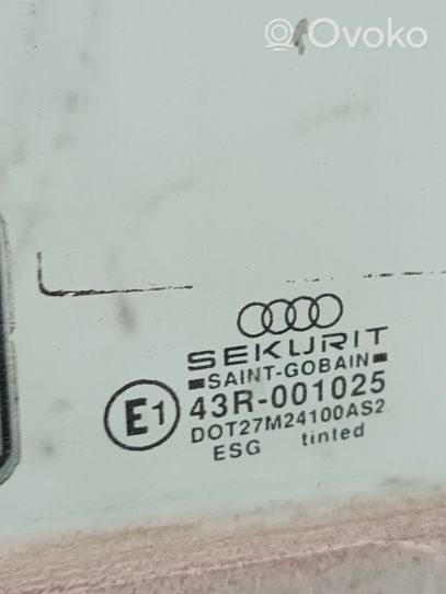 Audi 80 90 S2 B4 Etuoven ikkunalasi, neliovinen malli AS2