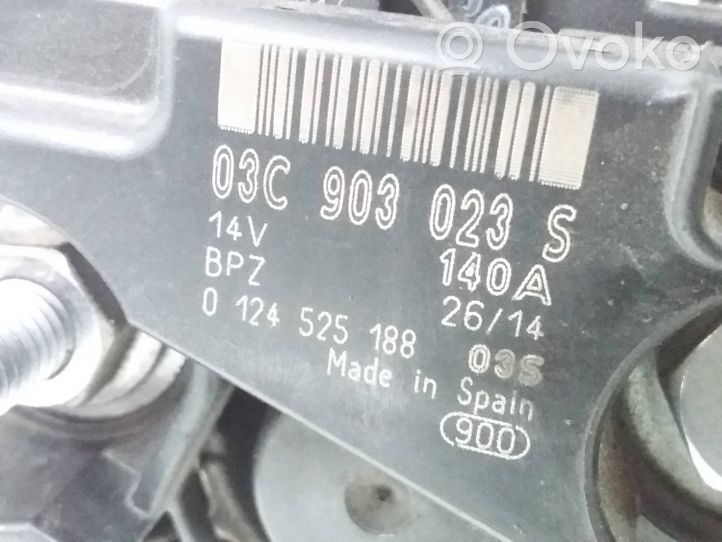 Audi A1 Generatore/alternatore 03C903023S