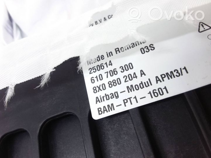 Audi A1 Passenger airbag 8X0880204A