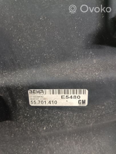 Opel Corsa D Elektrinis radiatorių ventiliatorius 55702179
