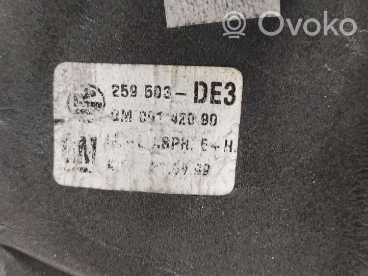 Opel Astra G Rétroviseur électrique de porte avant 09142090